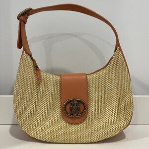 Shoulder Hobo Bag Beige Kurt Geiger London